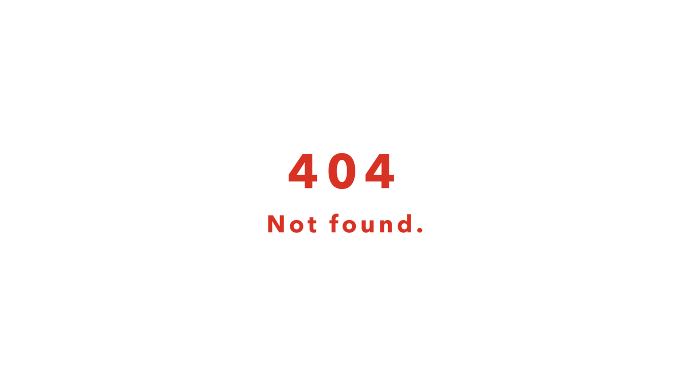 404 Not found