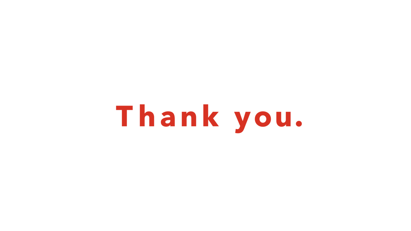 Thank you